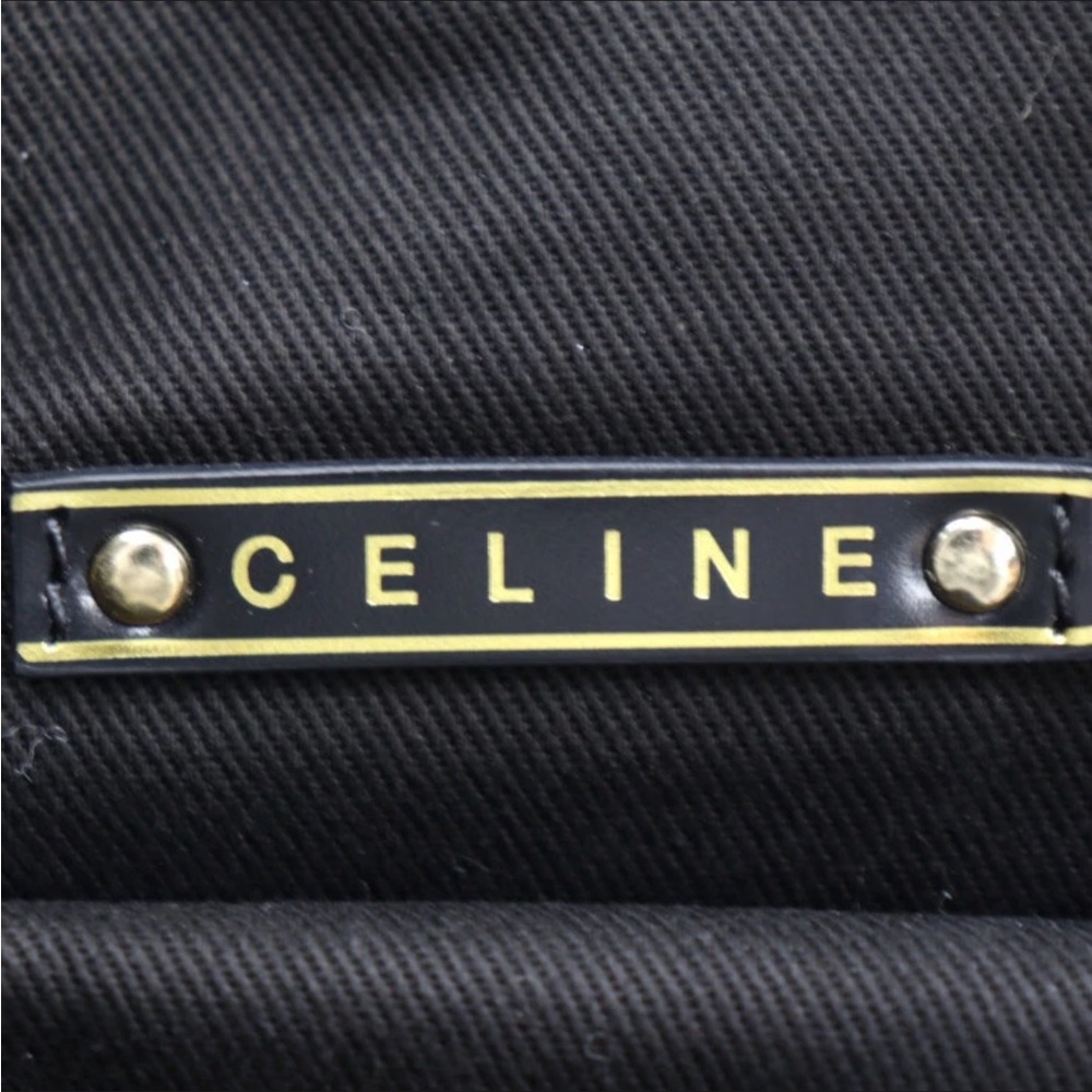 Celine Navy and Tan Crossbody Bag with Elegant Design - Picture 7 of 7